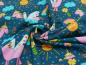Preview: French Terry Cute Unicorn